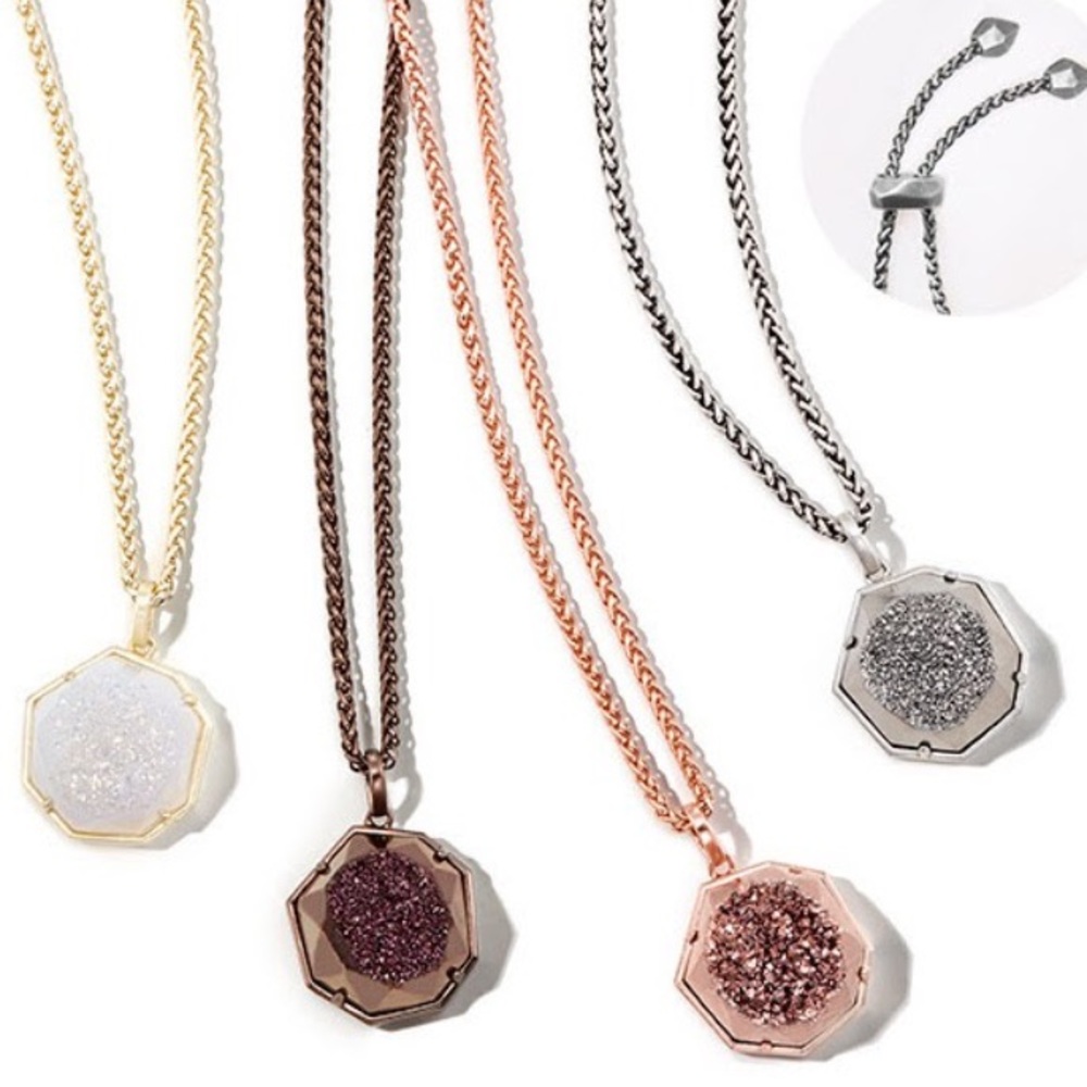 Kendra Scott Lizzie Necklace - Chocolate Brown